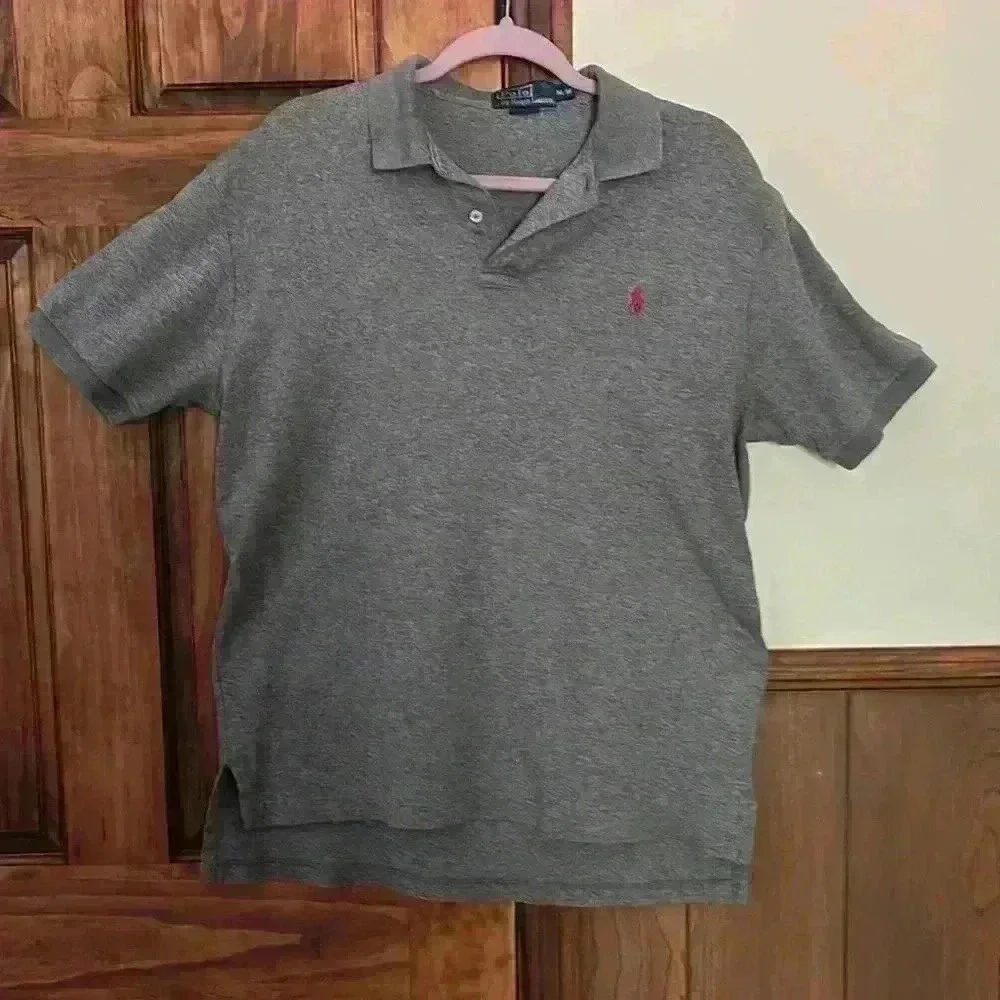 Polo By Ralph Lauren 3 Button Gray Size M